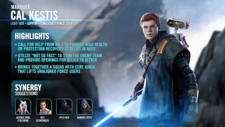 Jedi Knight Cal Kestis: Hero's Journey Guide + Bonus Zone Info